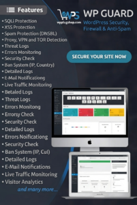 WP Guard – WordPress Security, Firewall & Anti-Spam Plugin