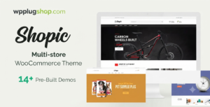 Shopic Theme – Multistore WooCommerce WordPress Theme