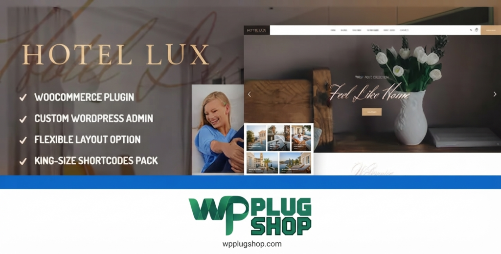 Hotel Lux – Resort & SPA WordPress Theme 1.3.3