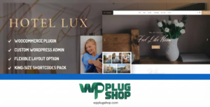 Hotel Lux – Resort & SPA WordPress Theme 1.3.3