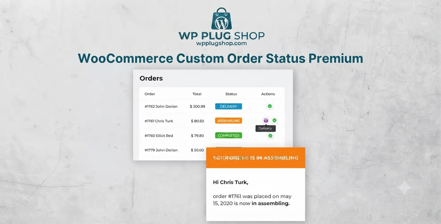 YITH WooCommerce Custom Order Status Premium 2.20.0 – Advanced Order Workflow & Status Management Plugin