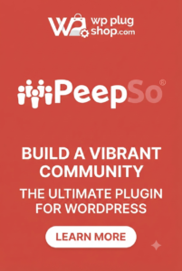 PeepSo Core WordPress Community Plugin – Build Social Network & Online Communities