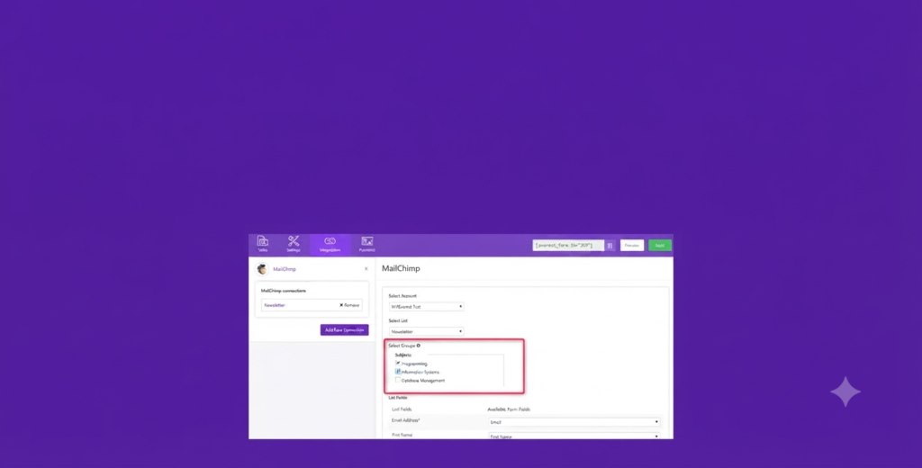Everest Forms Mailchimp Integration Addon for WordPress – Automate Email List Growth & Lead Capture