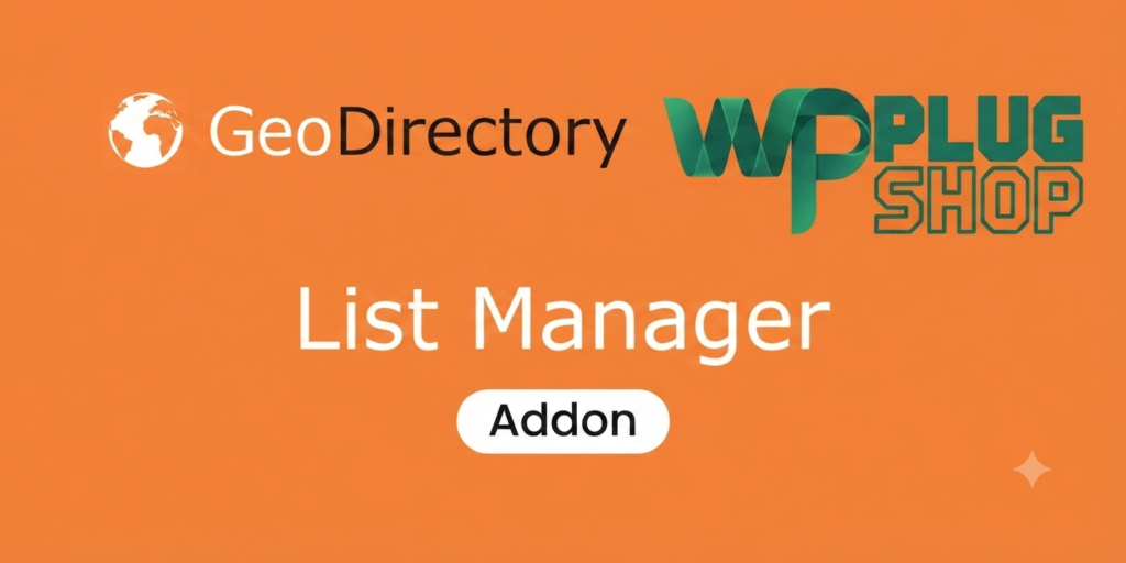 GeoDirectory List Manager Addon – Save & Organize Directory Listings in WordPress