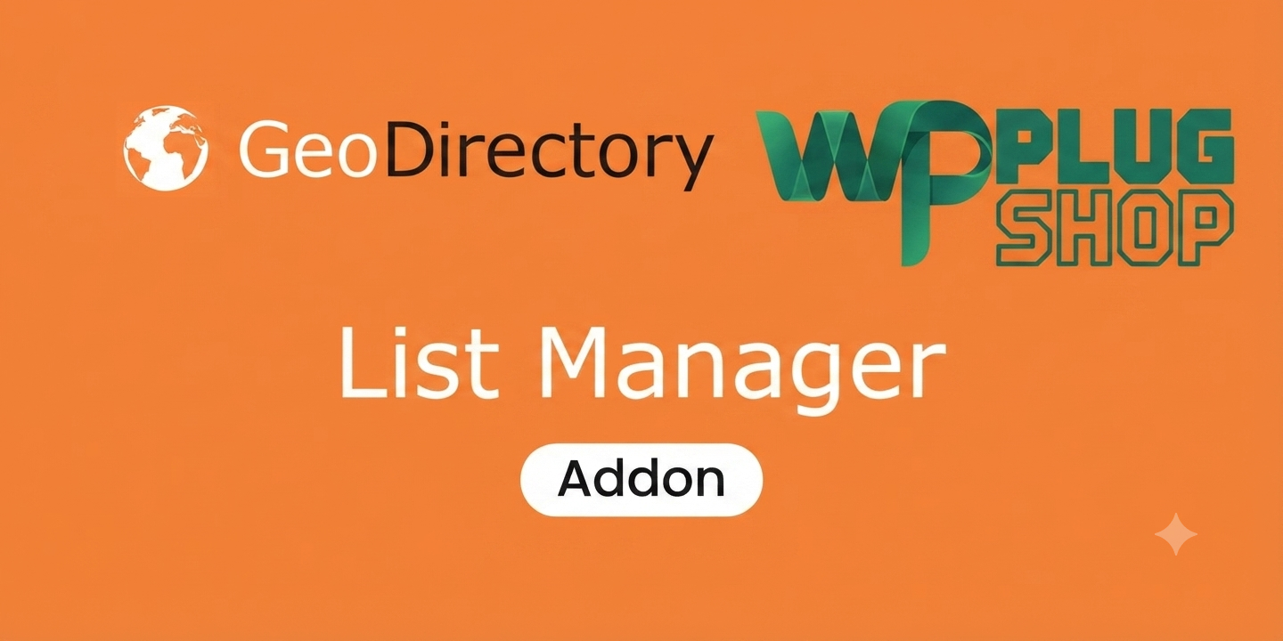 GeoDirectory List Manager Addon – Save & Organize Directory Listings in WordPress