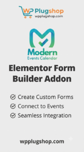 Modern Events Calendar - Elementor Form Builder Addon