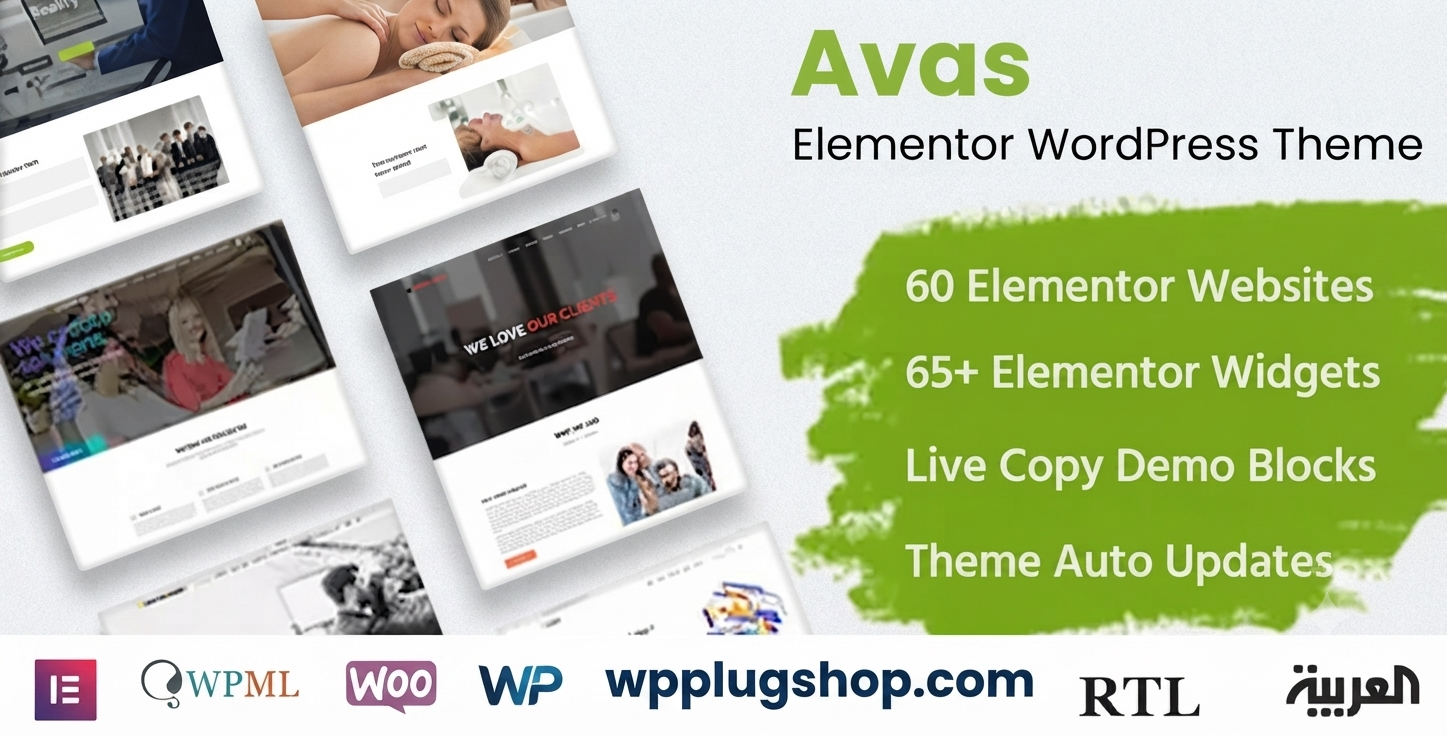 Avas Theme 7.0.2 – Multi-Purpose Elementor WordPress Website Builder Theme