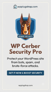 WP Cerber Security Pro – WordPress Firewall, Malware Scanner & Anti-Spam