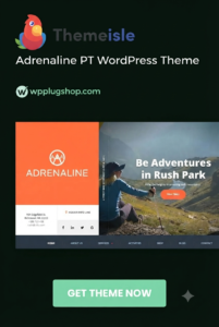 ThemeIsle Adrenaline PT WordPress Theme – Adventure, Sports & Travel Website Theme