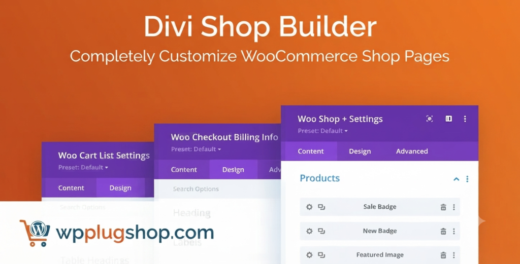 Divi Shop Builder for WooCommerce – Custom Store Page Builder