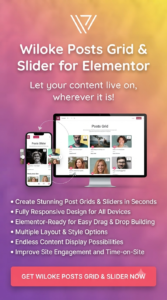Wiloke Posts Grid & Slider for Elementor 1.0.0 | Blog Grid & Carousel Addon