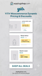 YITH WooCommerce Dynamic Pricing and Discounts Premium – Advanced Sales & Strategy