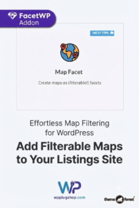 FacetWP Map Facet Addon – Interactive Google Maps Filtering for WordPress
