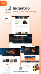 Industrial – Industry & Factory WordPress Theme