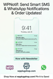 WPNotif – WordPress SMS & WhatsApp Notifications Plugin