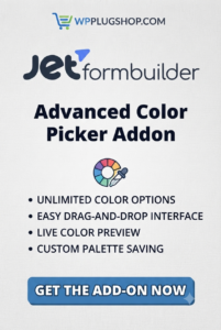 JetFormBuilder Pro Advanced Color Picker Addon – WordPress Form Builder Plugin