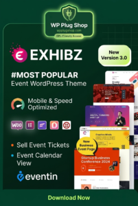 Exhibz – Event & Conference WordPress Theme for Elementor