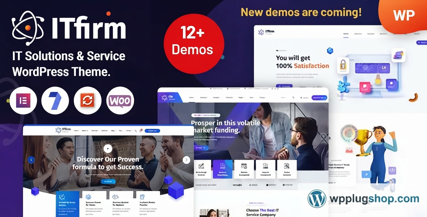 ITfirm 1.4.2 – IT Solutions, SaaS & Technology Business WordPress Theme