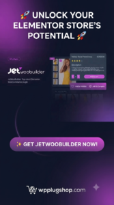 JetWooBuilder for Elementor – WooCommerce Builder Plugin