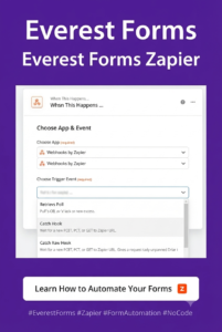 Everest Forms Zapier Integration Addon for WordPress – Automate Workflows with 5000+ Apps