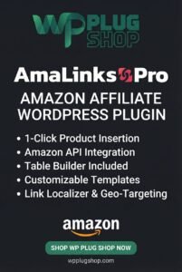 AmaLinks Pro Tables – Amazon Affiliate WordPress Plugin
