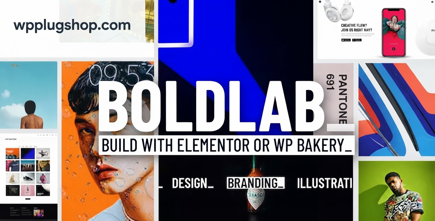 Boldlab Theme 2.6.0 – Modern Creative Agency WordPress Theme for Portfolios & Branding