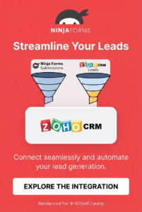 Ninja Forms Zoho CRM – WordPress Form to CRM Automation Plugin
