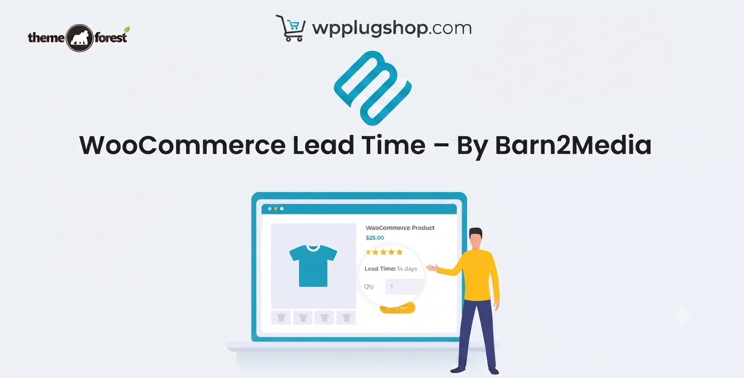 WooCommerce Lead Time Plugin by Barn2Media – Product Availability & Processing Time Manager
