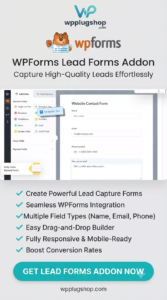 WPForms Lead Forms 1.9.0 – Interactive Lead Generation Addon for WordPress