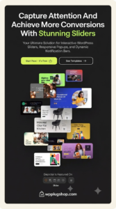 Depicter WordPress Slider Plugin – Modern, Lightweight & High-Performance