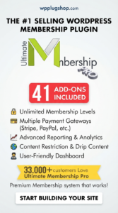 Ultimate Membership Pro – WordPress Membership & Subscription Plugin