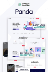 Panda Theme – Creative Marketing Agency & SEO Optimized WordPress Theme
