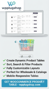 WooCommerce Product Table by Barn2 Media – Advanced Bulk Order & Product Listing Table Plugin