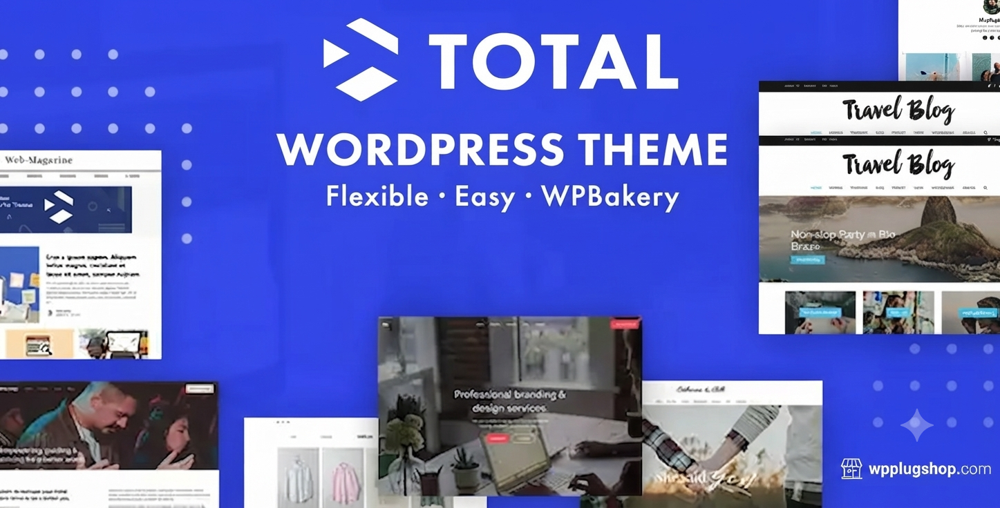 Total Theme – Responsive Multi-Purpose WordPress Theme for Business & WooCommerce