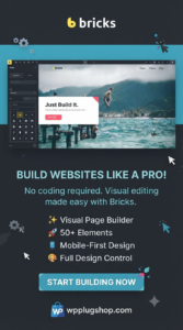 Bricks Theme with Built-In Builder – Fast Visual WordPress & WooCommerce Theme