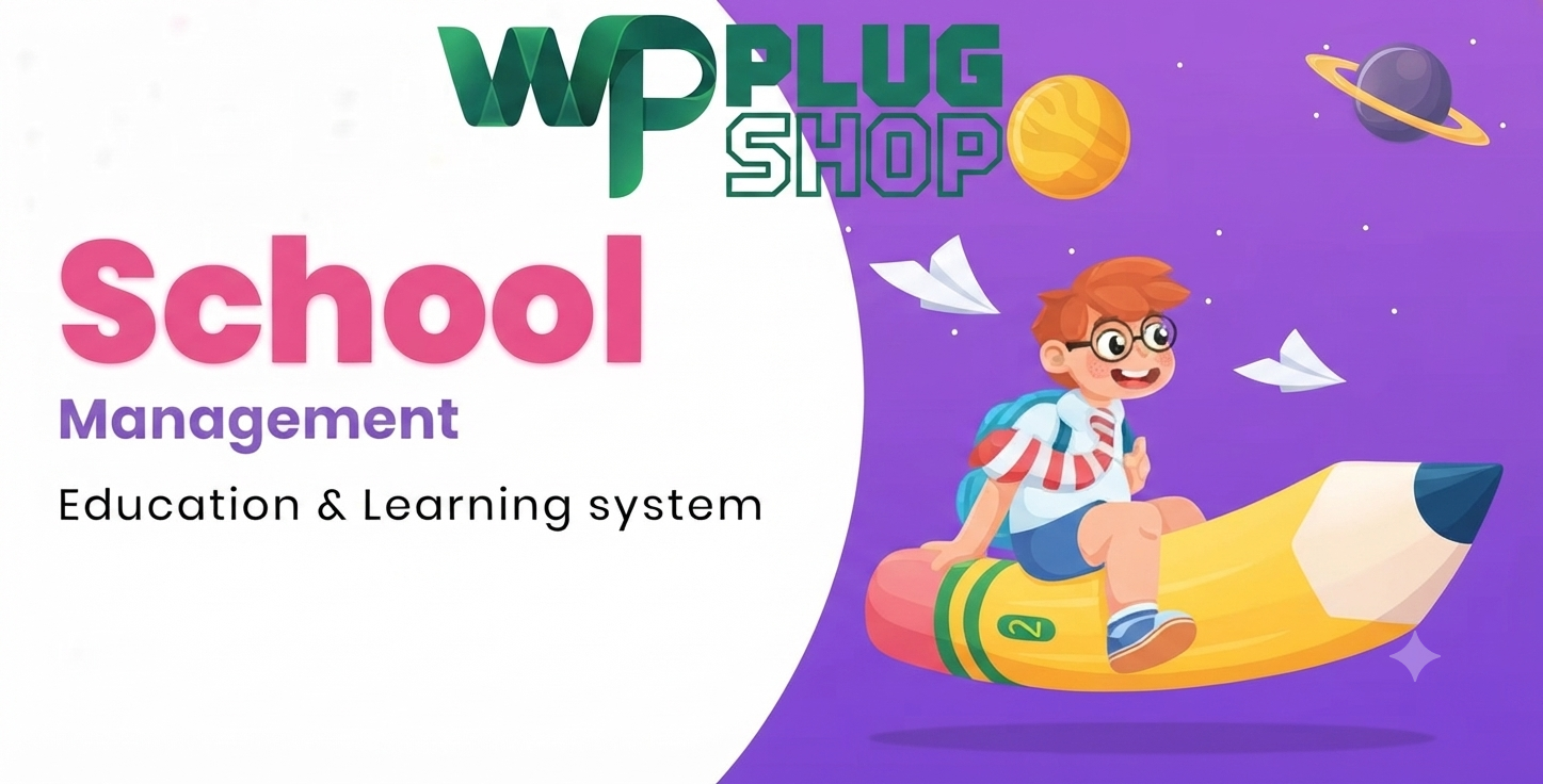 School Management System WordPress Plugin (Premium ERP)