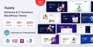 Quiety – Software & IT Solutions WordPress Theme