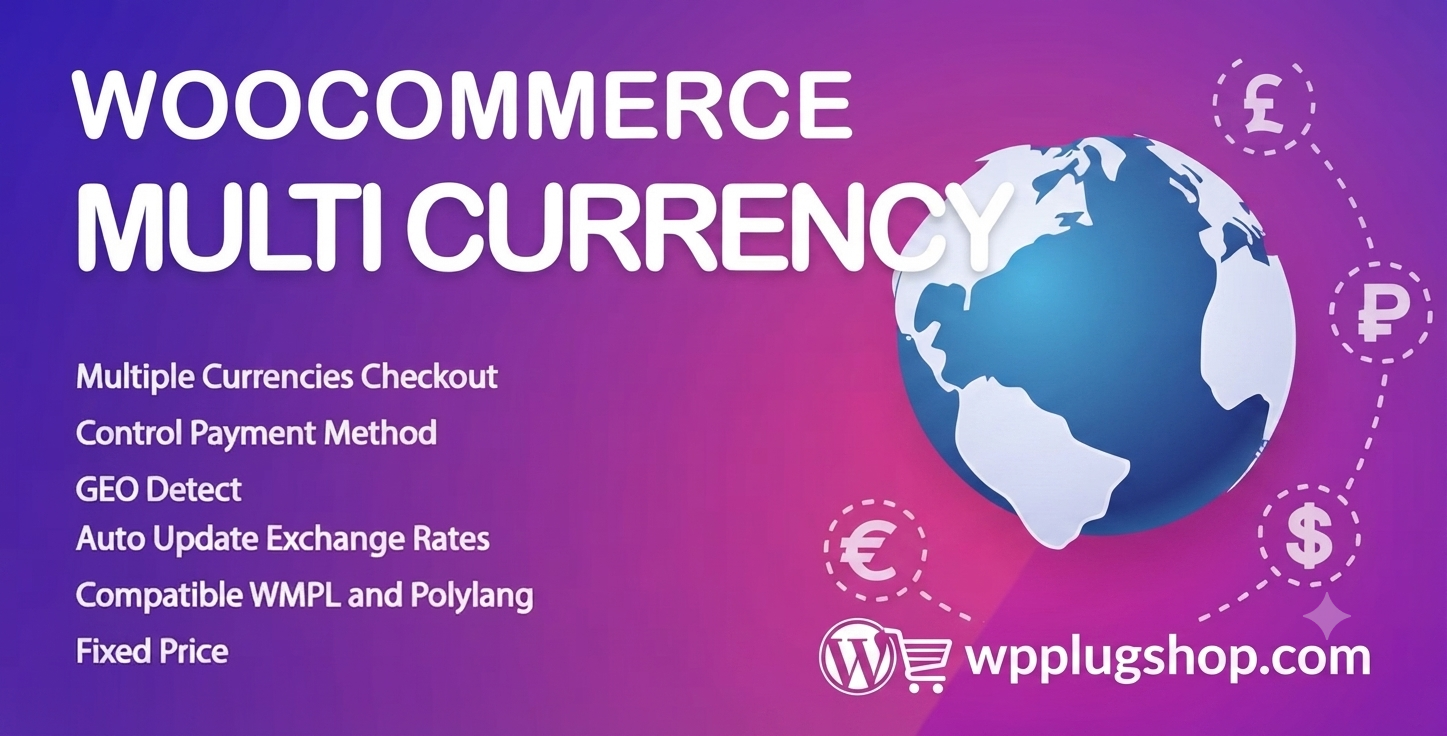 CURCY – WooCommerce Multi Currency & Currency Switcher Plugin 2.4.2
