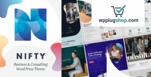 Nifty Business Consulting WordPress Theme – Corporate Website Solution