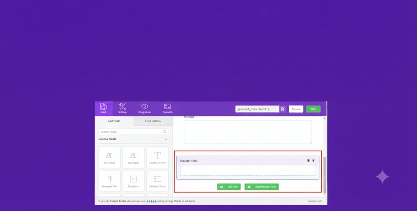 Everest Forms Repeater Fields – Create Dynamic Repeatable Form Fields