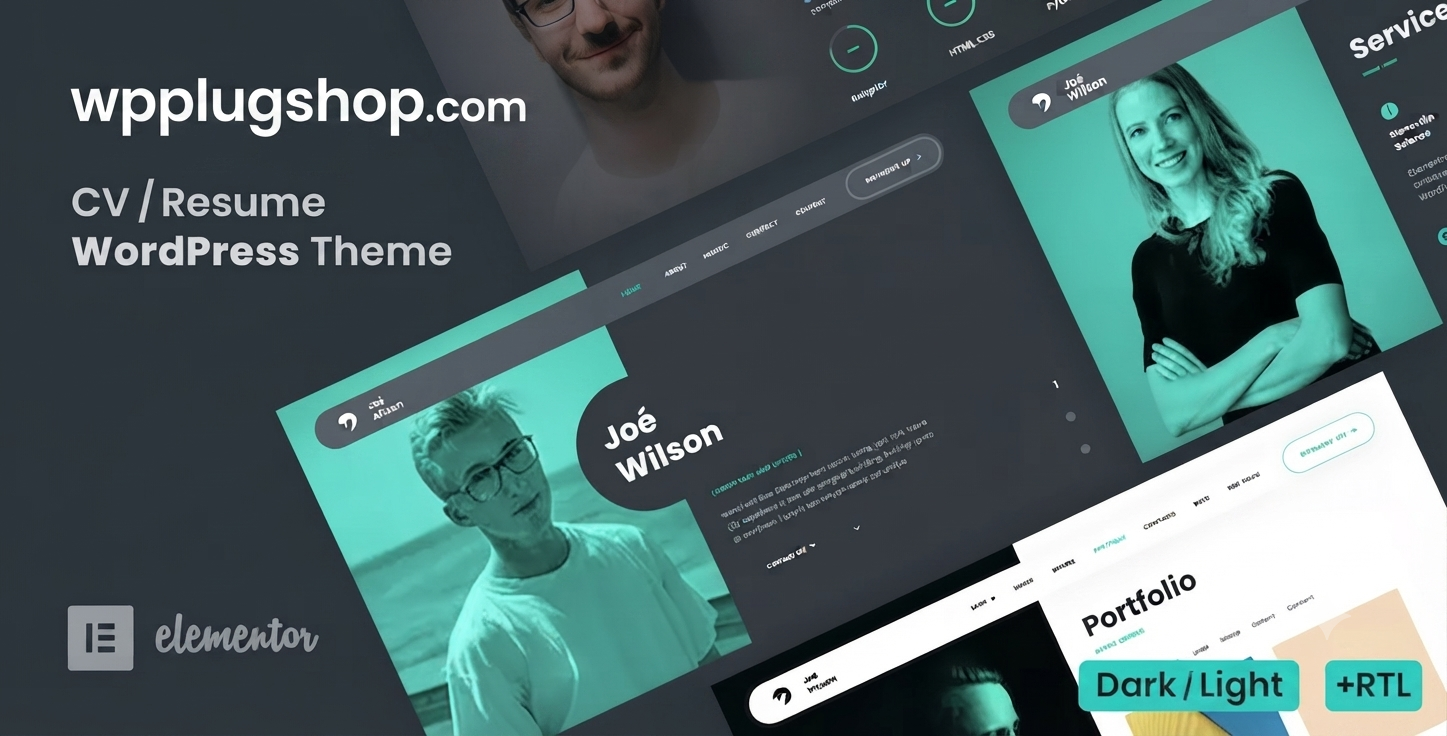 Myour Theme – CV WordPress Theme 1.5.7 | Elementor Resume & Portfolio Theme