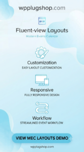 MEC Fluent View Layouts 1.7.0 – Modern Events Calendar UI Design Addon