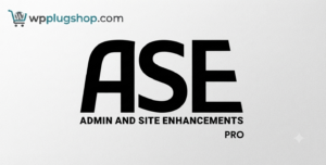 Admin and Site Enhancements Pro (ASE Pro) – All-in-One WordPress Utility Plugin