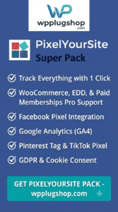 PixelYourSite Super Pack – Advanced WordPress Conversion & Pixel Tracking Add-on