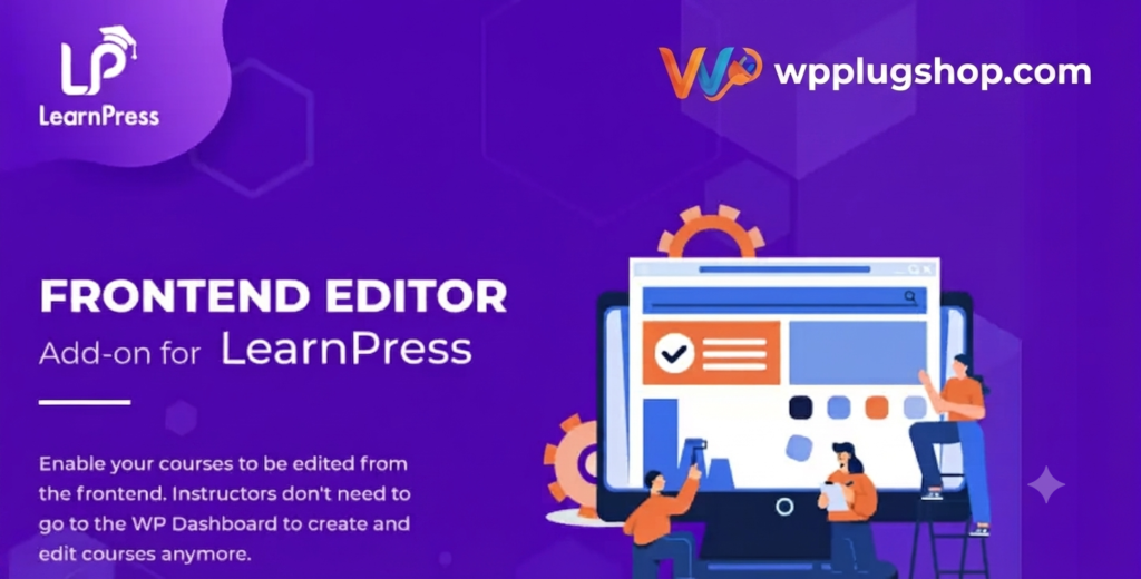 LearnPress Frontend Editor 4.0.7 – Frontend Course Management Add-on for LearnPress