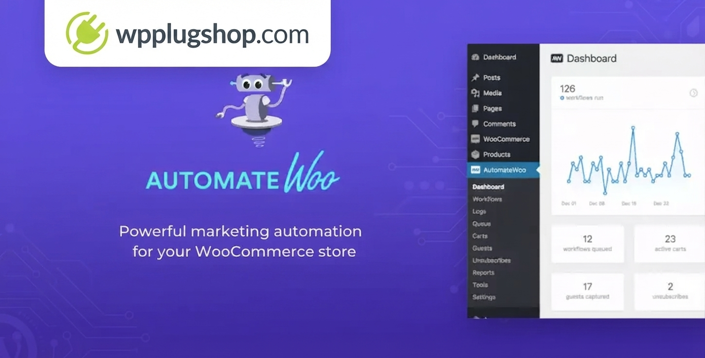 AutomateWoo – Marketing Automation, Abandoned Cart Recovery & Email Workflows for WooCommerce