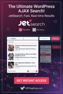 JetSearch for Elementor – AJAX Search Plugin for WordPress & WooCommerce