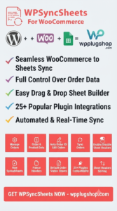 WooCommerce Google Spreadsheet Addon – Advanced Import, Export & Inventory Sync Plugin