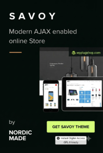 Savoy Theme – Minimalist AJAX WooCommerce WordPress Theme for Modern Online Stores