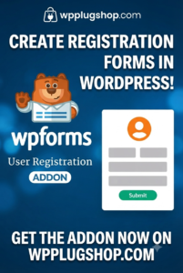 WPForms User Registration Addon – Custom Login & Registration Forms for WordPress